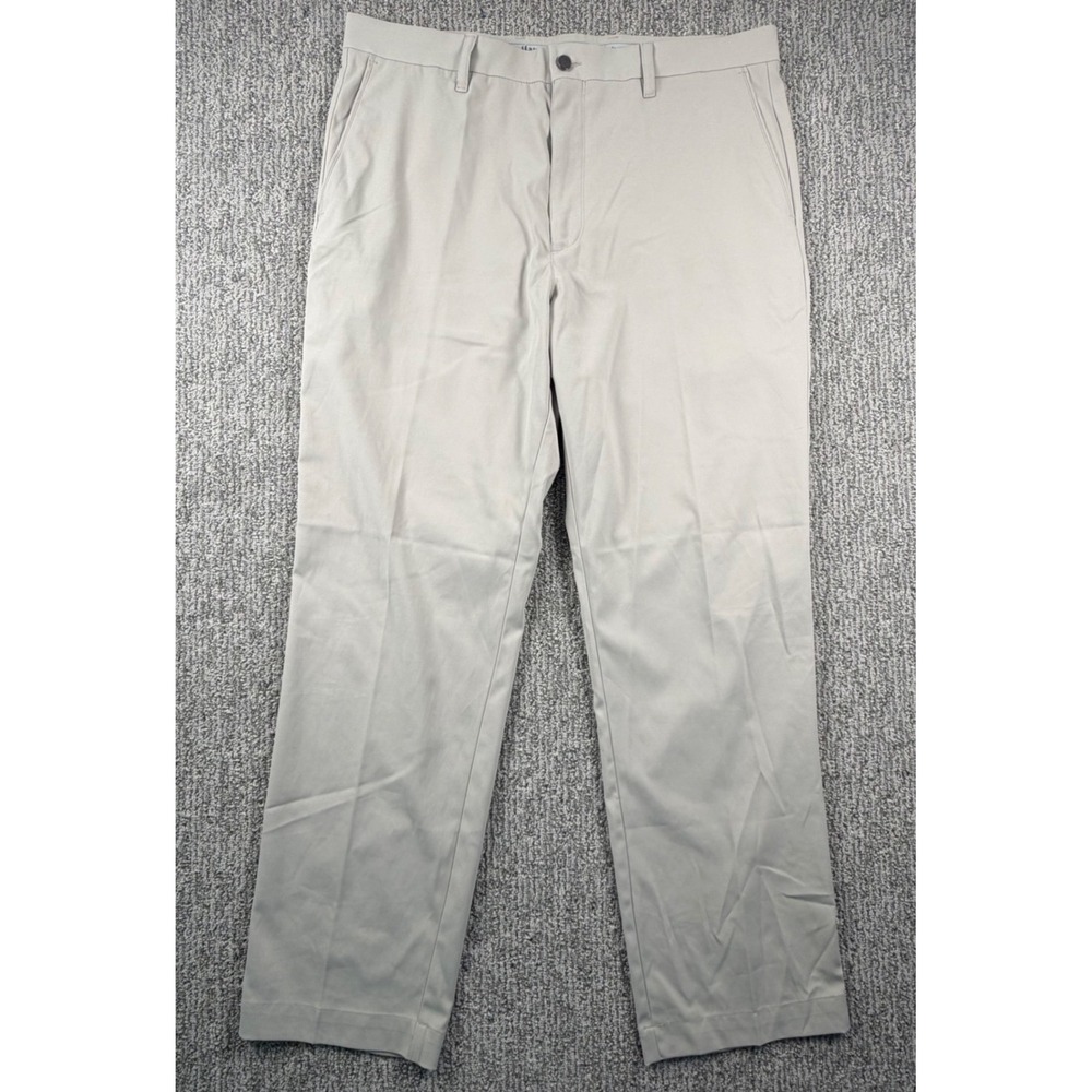 Callaway Golf Pants Mens 36x32* Khaki Tan Stretch Performance Flat Front SU40600
